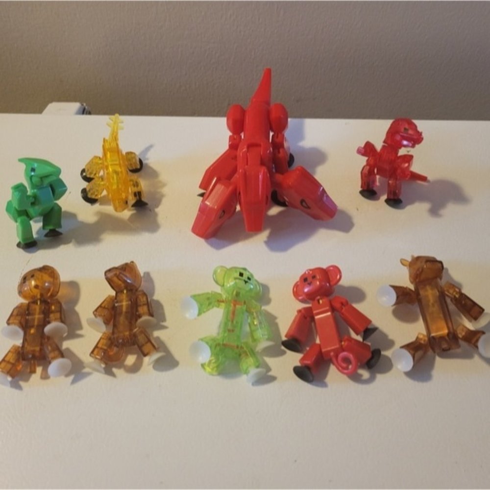 Stikbot Animals and Dinosaurs Set of 9